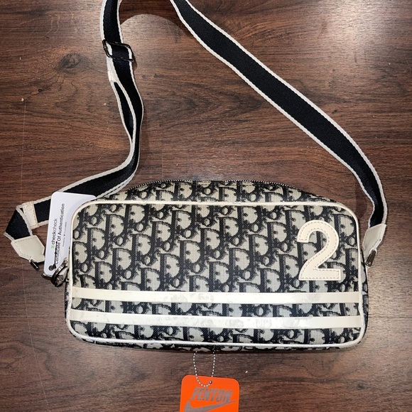 Dior Other - Dior Monogram Black and White Belt Bag